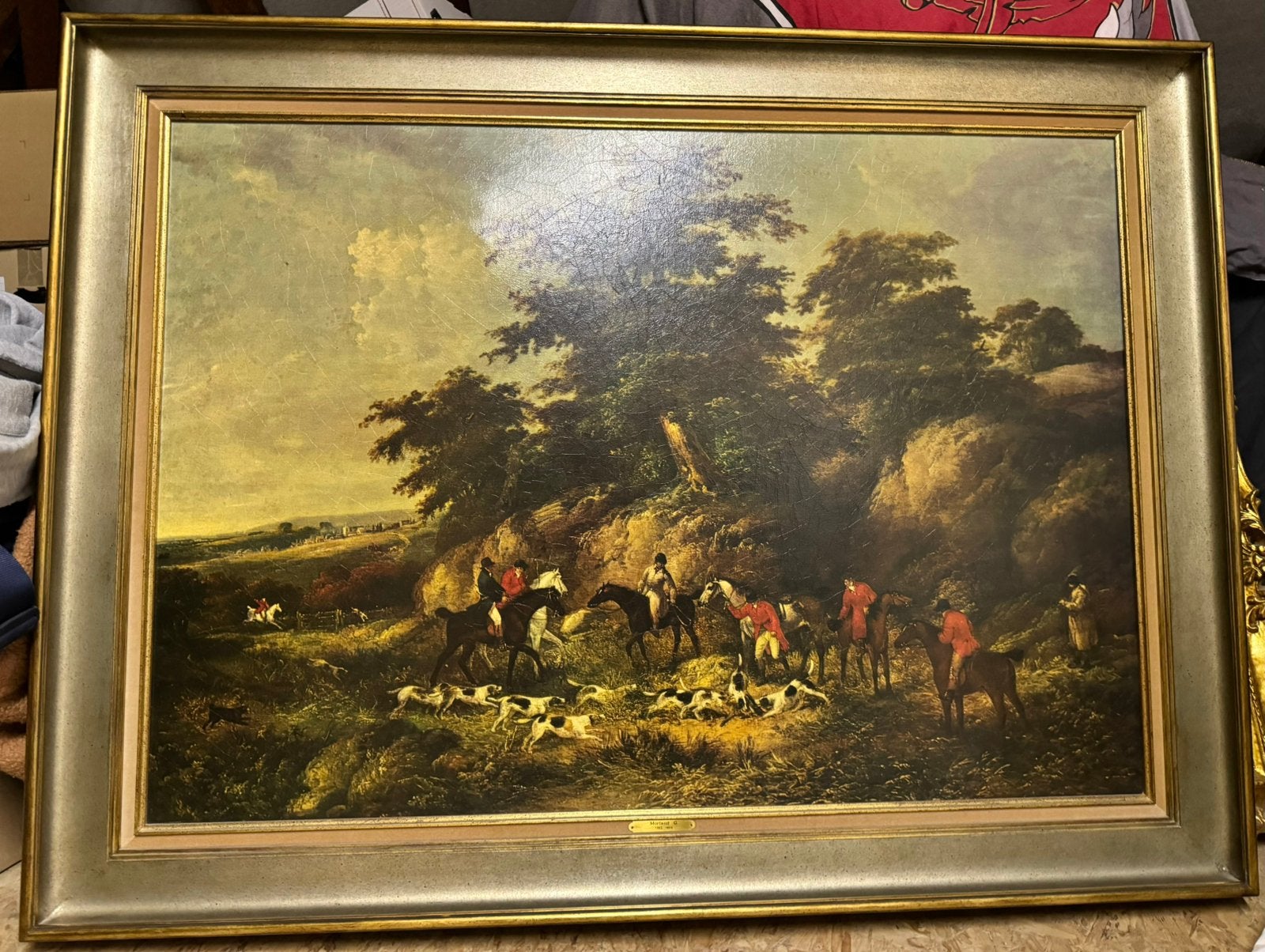 Schilderij groot, Antiek en Kunst, Ophalen