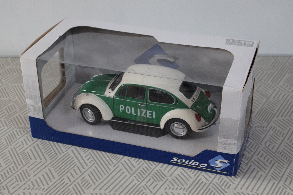 miniature automobile 1:18 neuf solido vw beetle polizei, Enlèvement ou Envoi, Neuf, Solido