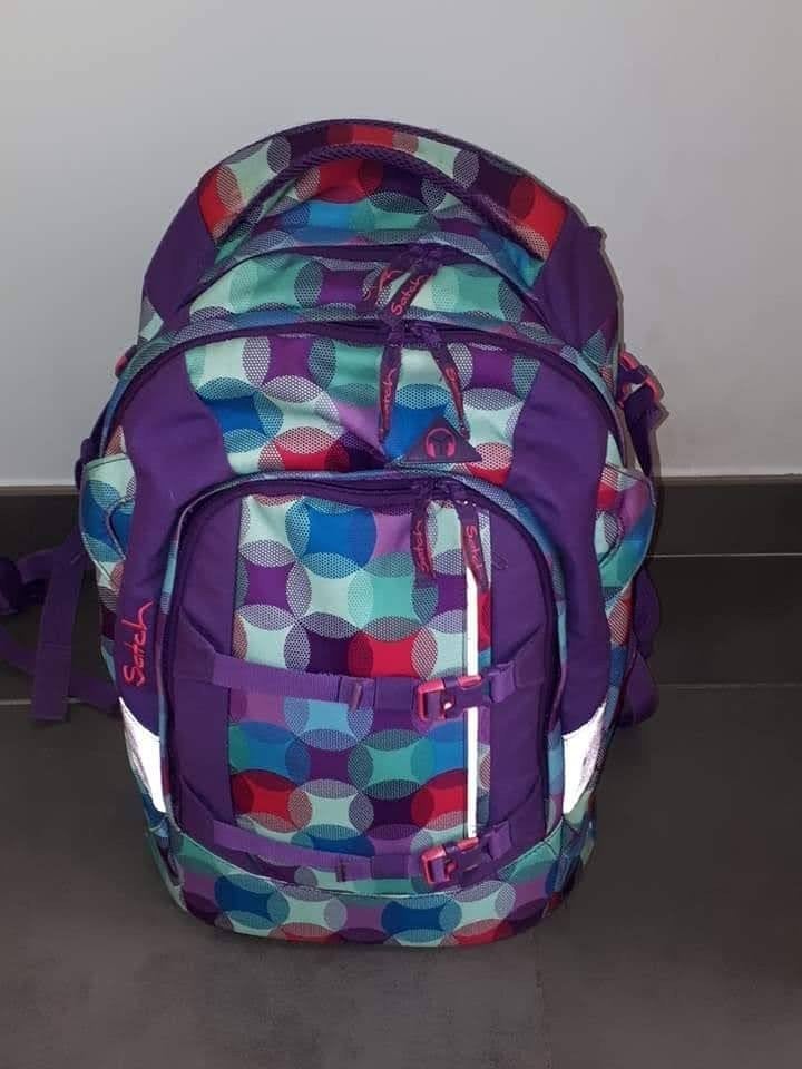 boekentas satch, Handtassen en Accessoires, Tassen | Schooltassen, Ophalen, Gebruikt, Aktetas of Boekentas
