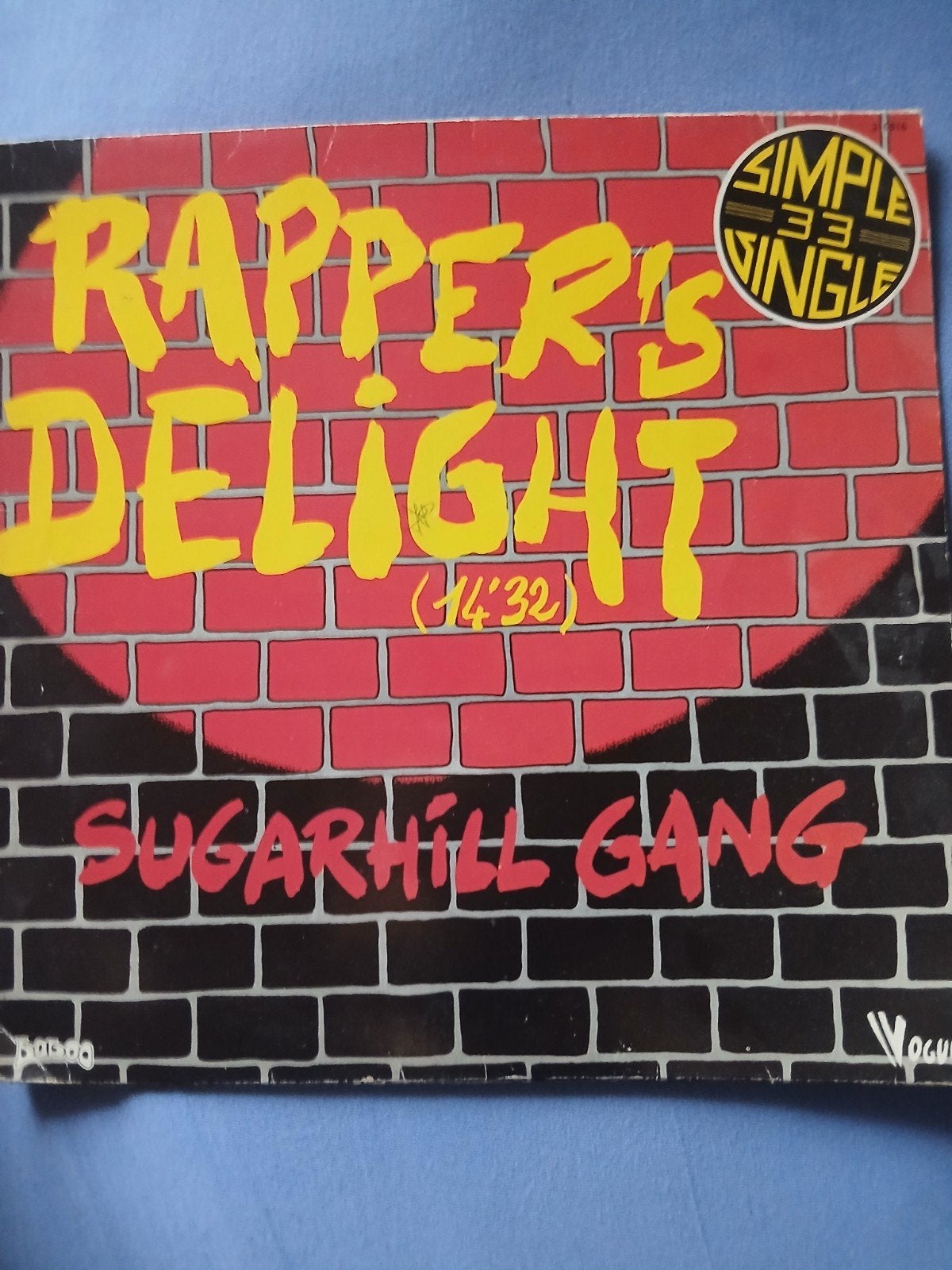Rappers Delight(Sugarhill Gang) version longue-"first press", 12 pouces, Du modernisme à nos jours, Enlèvement ou Envoi, Autres compositeurs