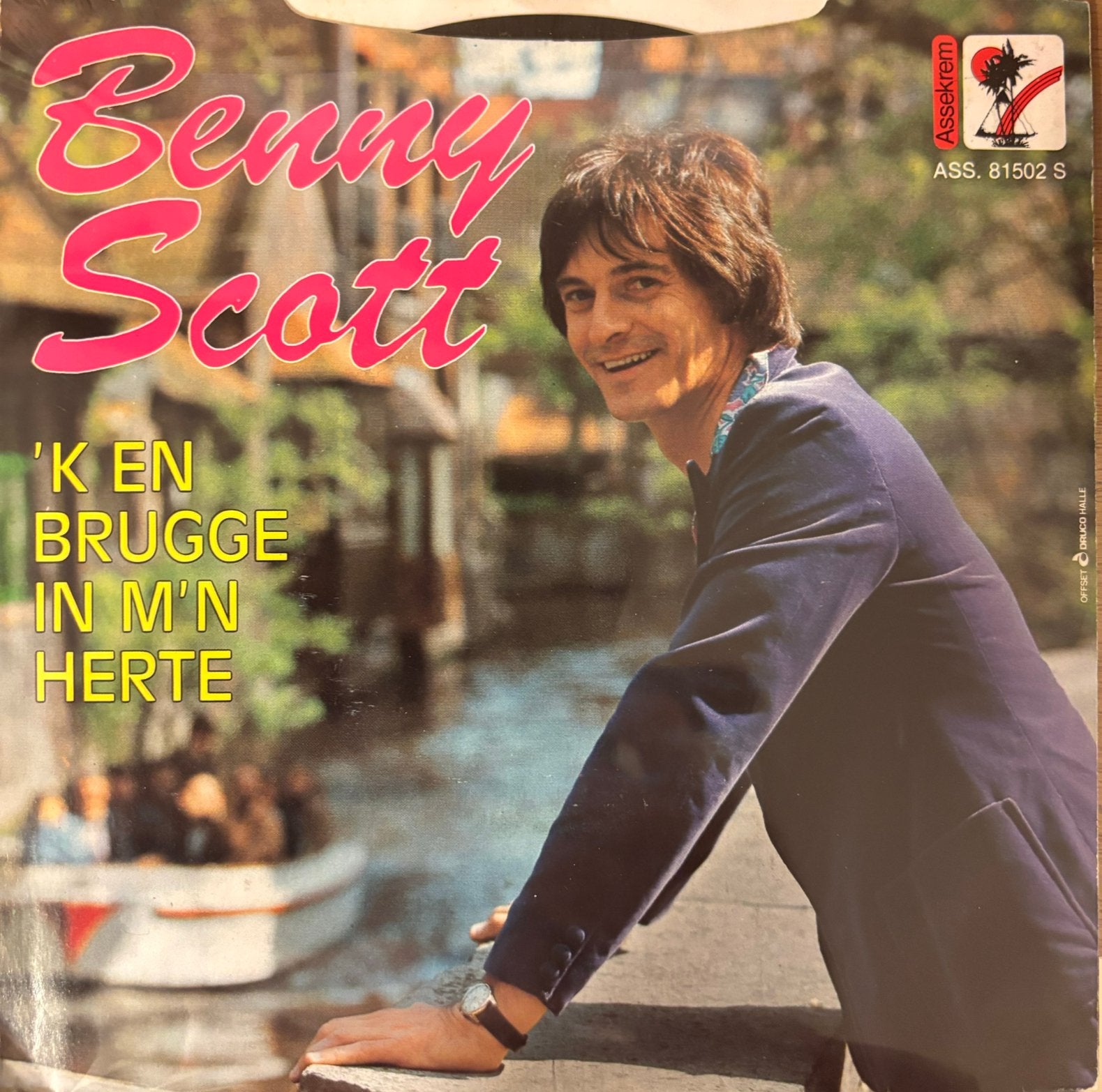 Benny scott - ‘k en brugge in m’n herte -de brugsche reitjes, Cd's en Dvd's, Vinyl | Nederlandstalig, Ophalen of Verzenden, Gebruikt