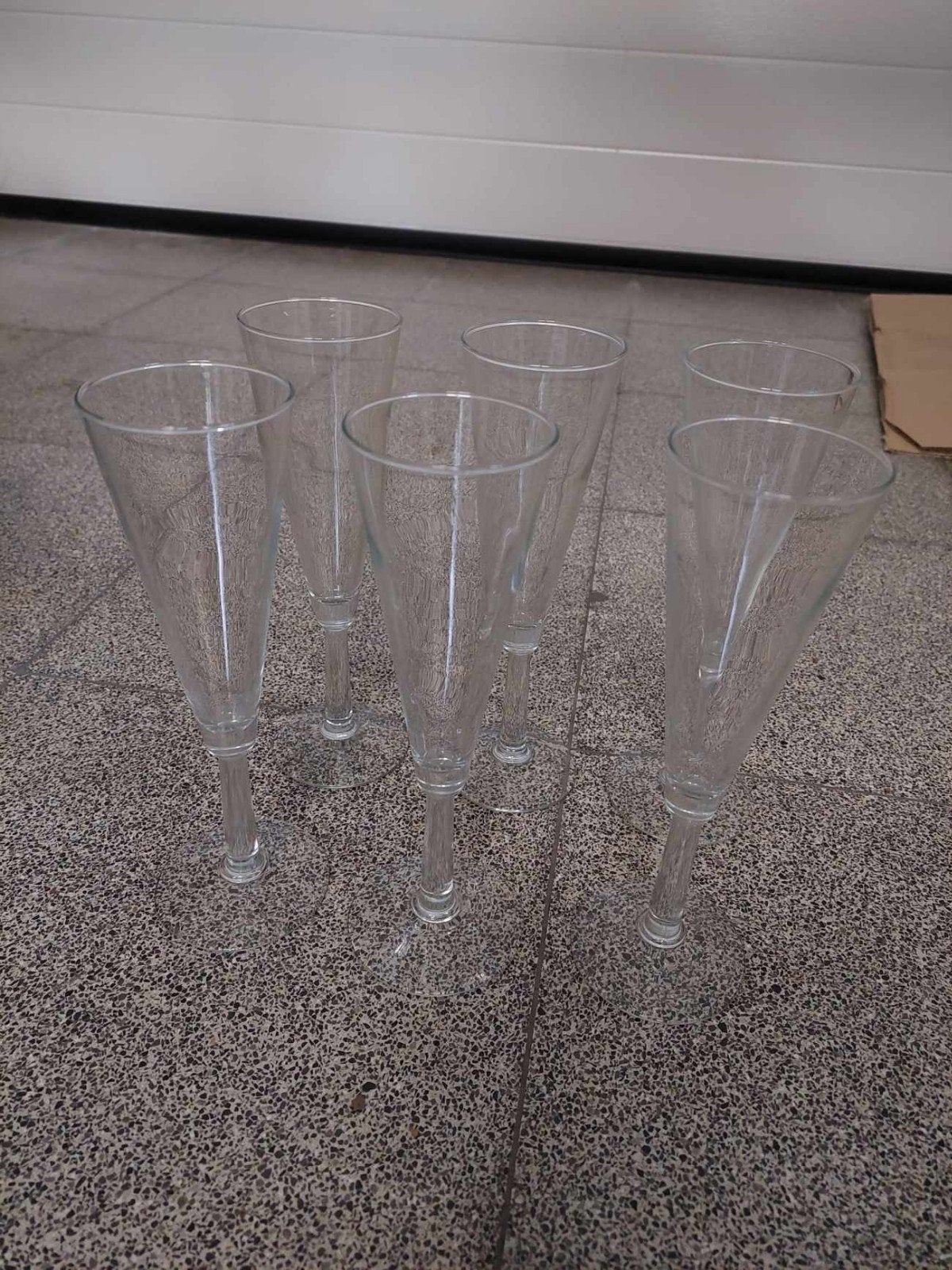 Glazen 6 stuks, Ophalen, Gebruikt, Overige typen