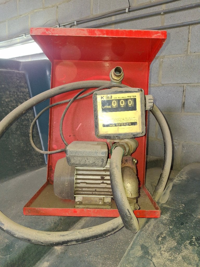 dieselpomp, Ophalen