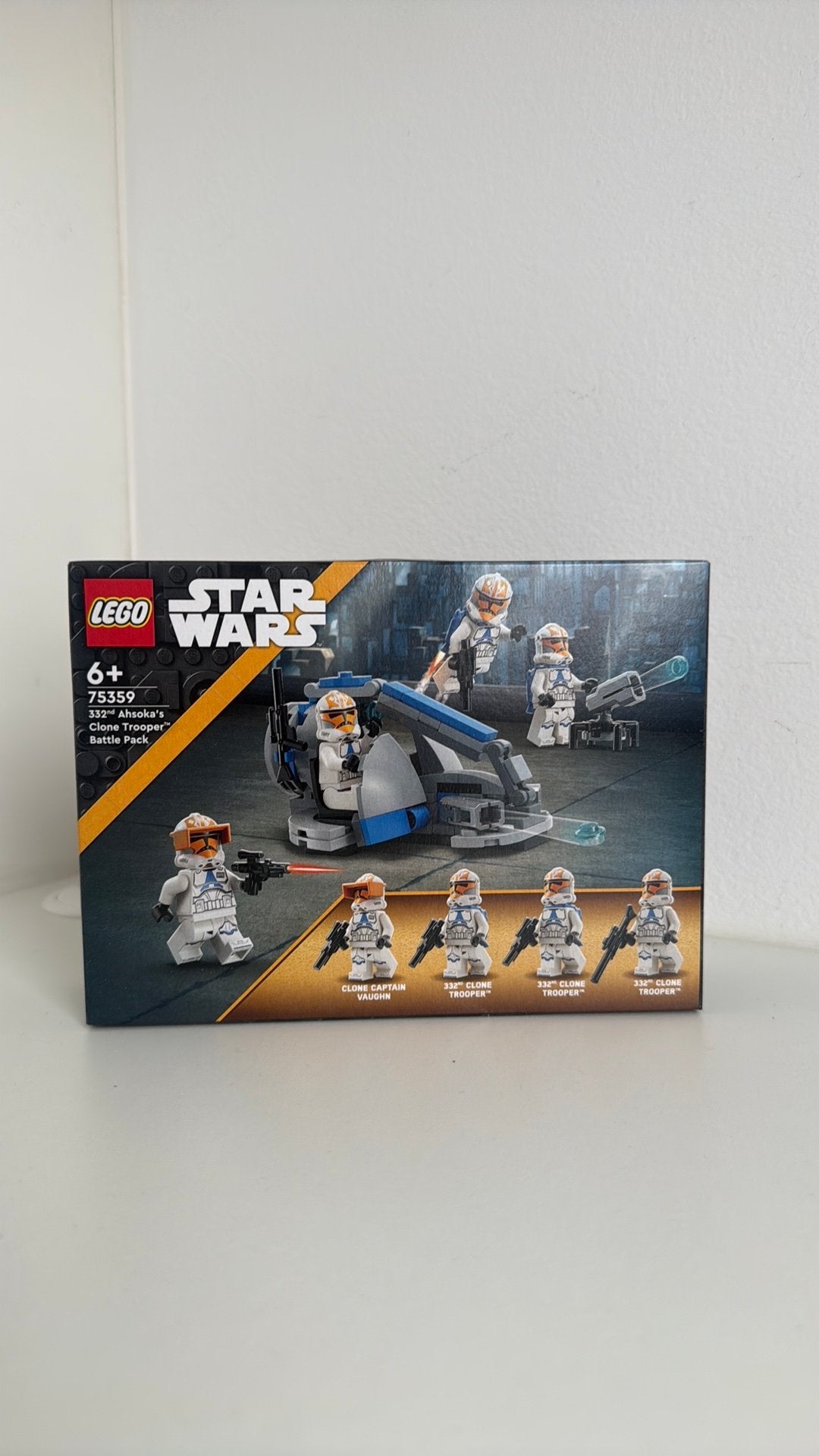 Lego star wars 332nd Ahsoka’s clone trooper battle pack, Kinderen en Baby's, Speelgoed | Duplo en Lego, Verzenden, Zo goed als nieuw