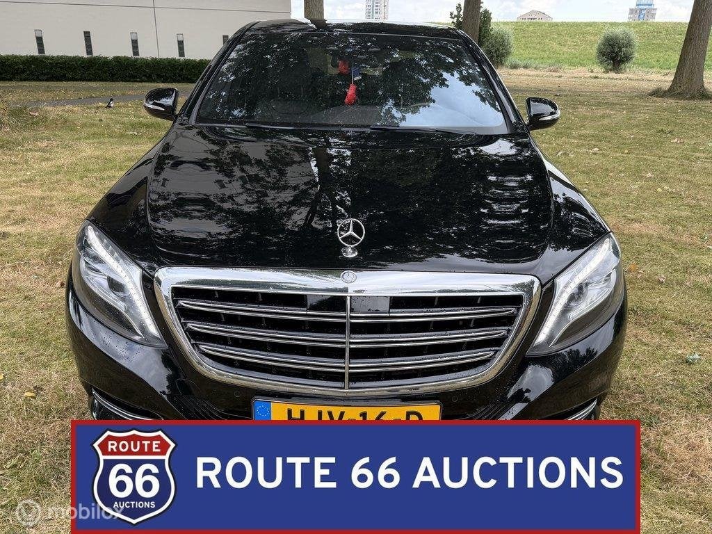 Mercedes-Benz S500 | 2014 | Route 66 Auctions, Auto's, Gebruikt, Zwart, Bedrijf, Handgeschakeld