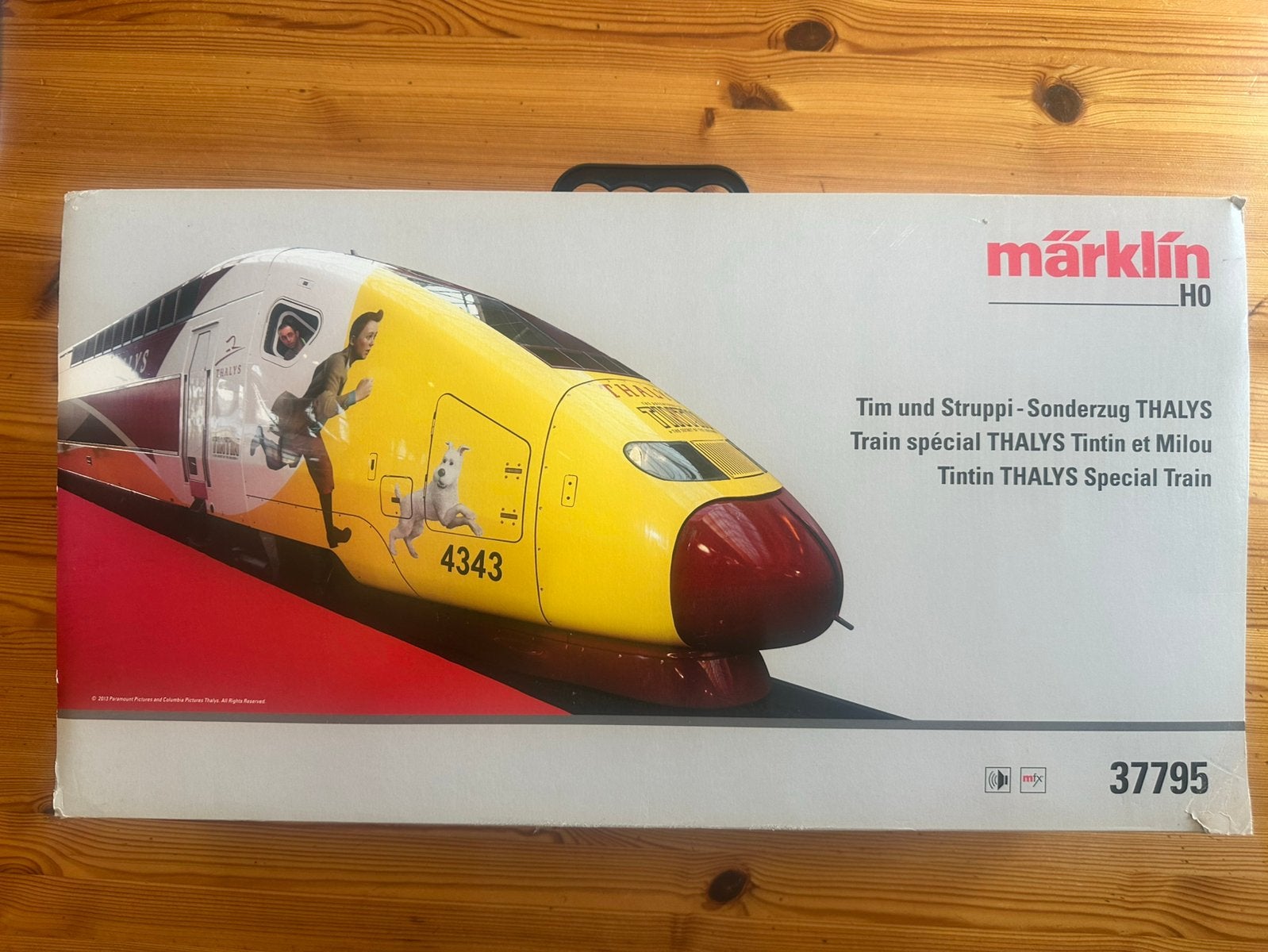 Marklin trein Tintin, Verzamelen, Ophalen of Verzenden, Kuifje, Nieuw, Beeldje of Figuurtje