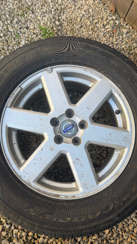 Jantes en aluminium Volvo, Autos : Pièces & Accessoires, Pneus hiver, Véhicule de tourisme, 17 pouces, Enlèvement