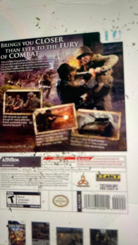 Call Of Duty 3, Wii, Games en Spelcomputers, Games | Nintendo Wii, Ophalen of Verzenden, Overige genres, Vanaf 12 jaar