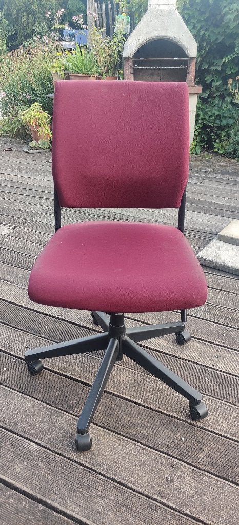 Bureaustoel, Ophalen, Gebruikt, Bureaustoel, Rood