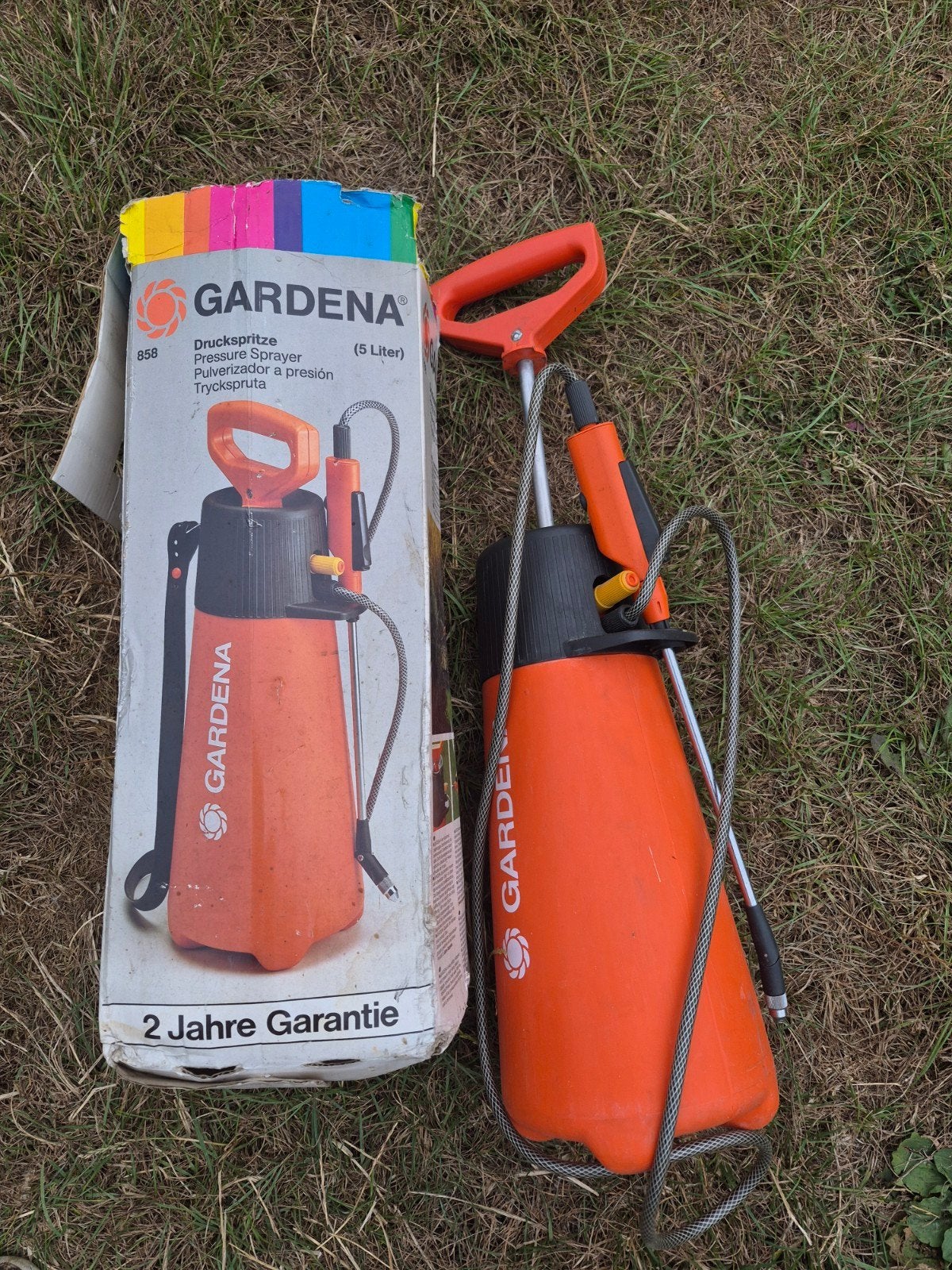 pulvérisateur gardena 5 litres, Enlèvement