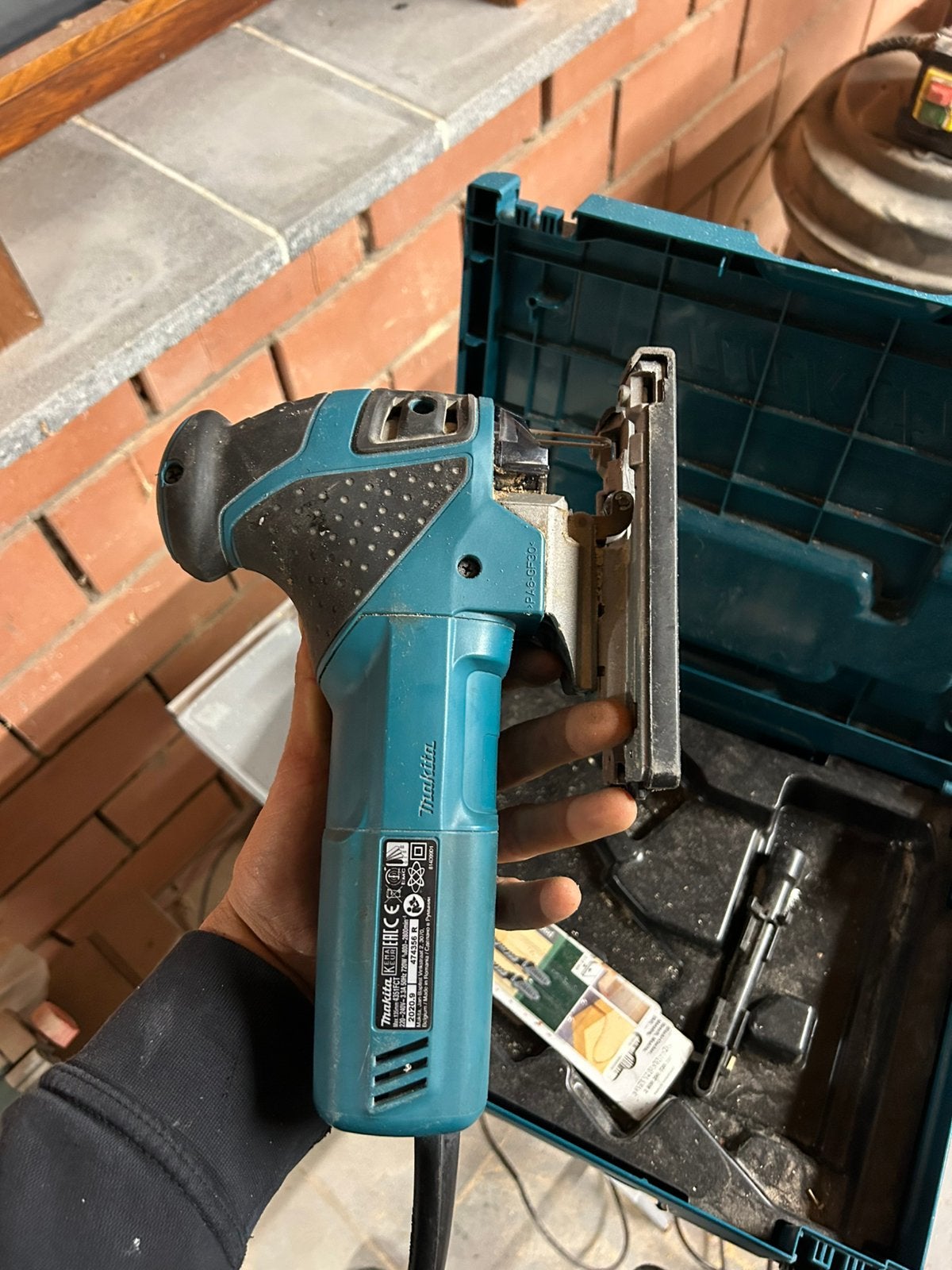 Makita decoupeerzaag, Doe-het-zelf en Bouw, Ophalen, Zo goed als nieuw, Decoupeerzaag
