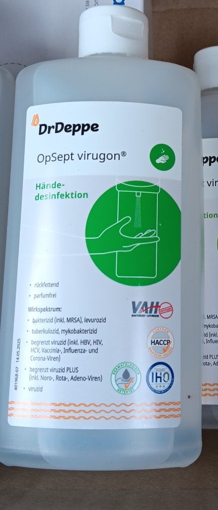 Ontsmetting voor handen en wegwerphandschoenen, Divers, Matériel Infirmier, Envoi, Neuf