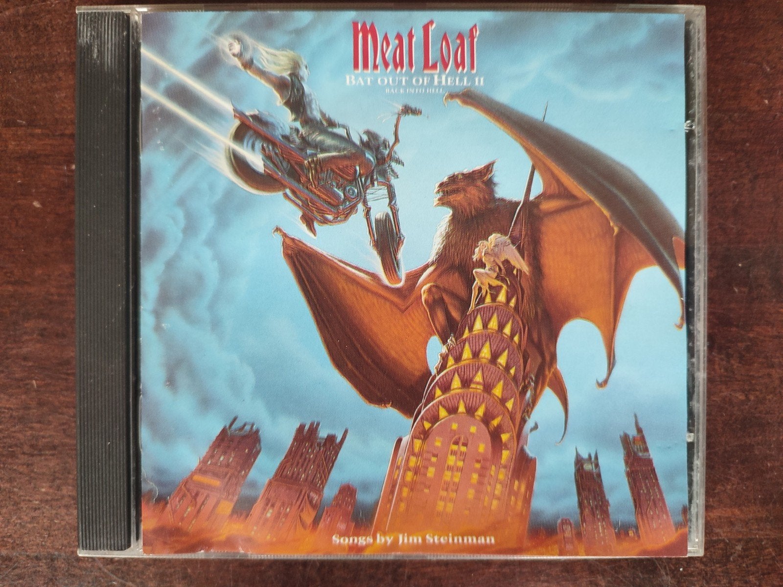 CD : MEAT LOAF : BAT OUT OF HELL II, BACK INTO HELL, Enlèvement ou Envoi, Utilisé