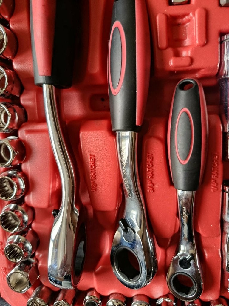 Coffret à douilles, Enlèvement, Comme neuf