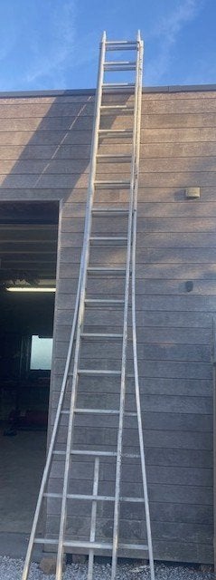Echelle professionnelle 36 échellons, Ophalen, Gebruikt, Ladder, Opvouwbaar of Inschuifbaar