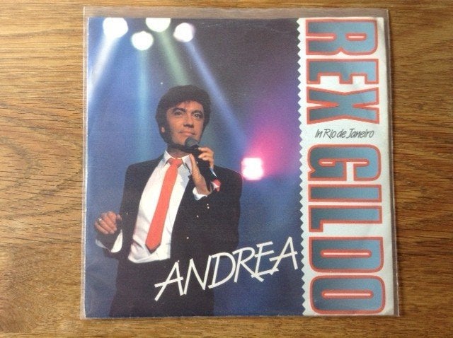 single rex gildo, CD & DVD, Vinyles Singles, En néerlandais, Housse de protection extérieure, Pochette photo, Pressage original