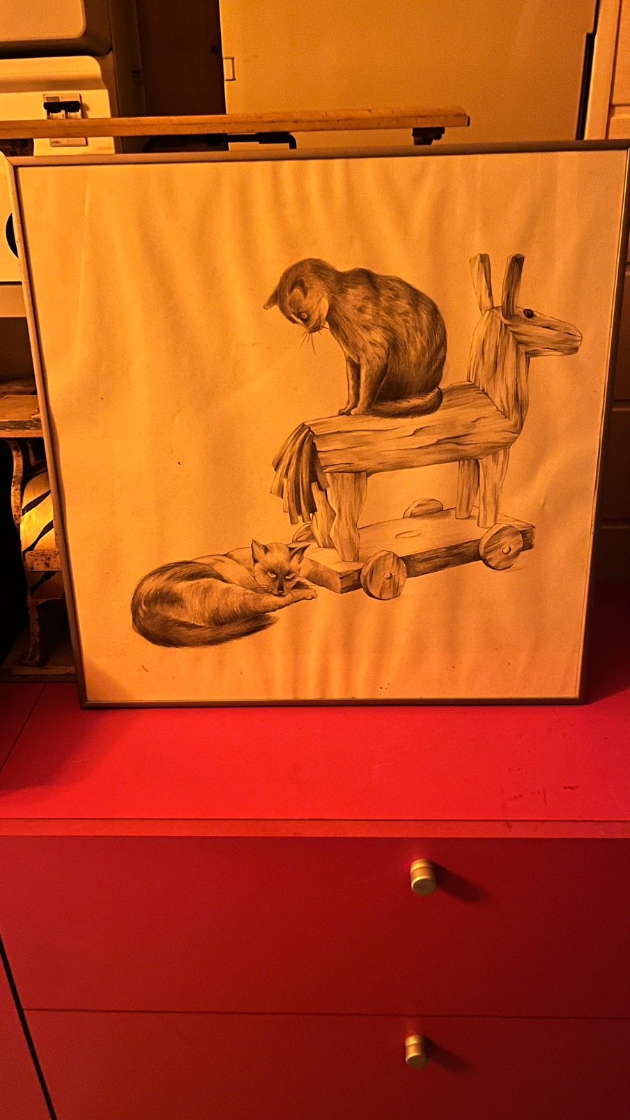 Tekening / schilderij, Ophalen, Schilderij