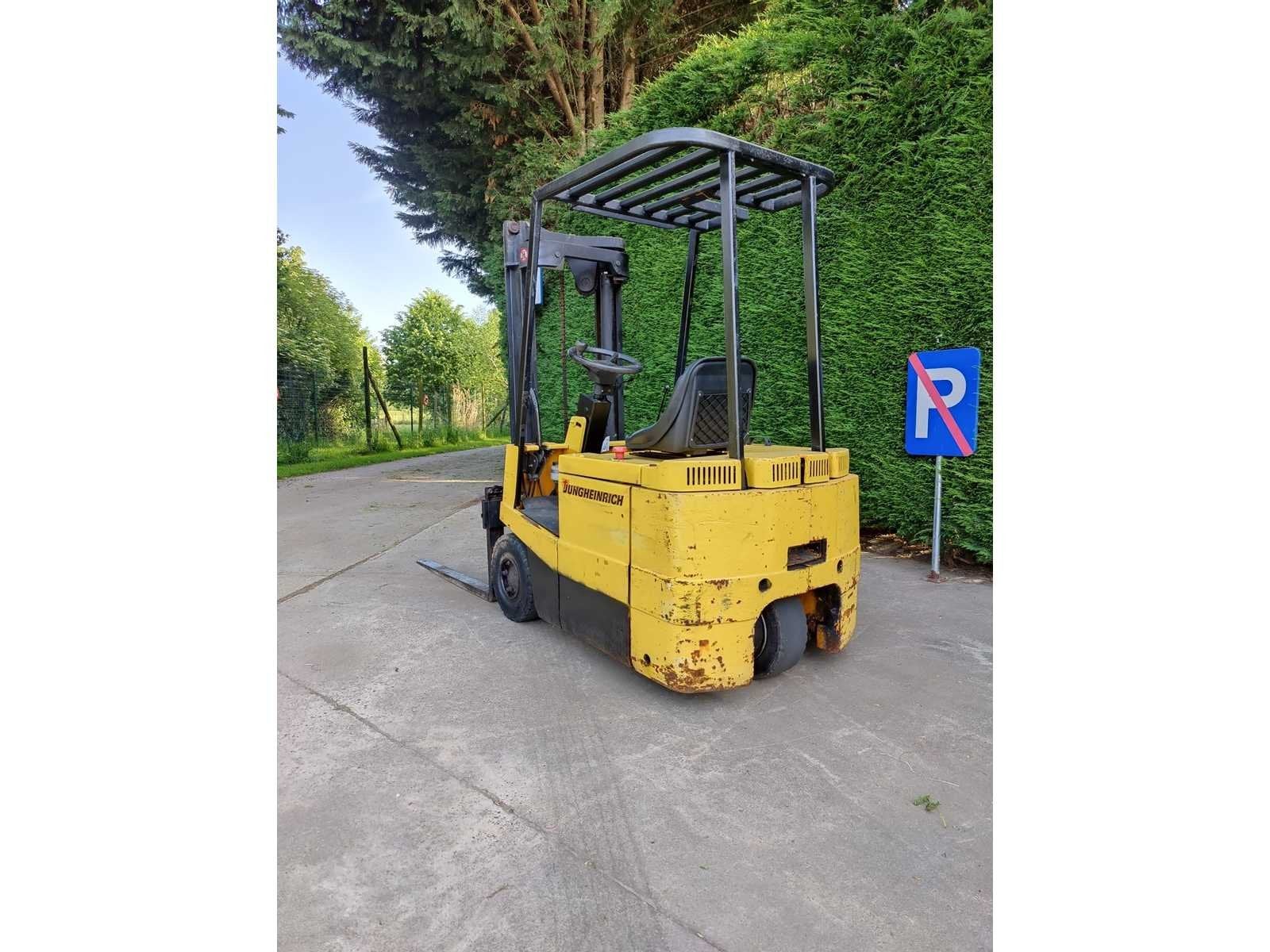 Wagon élévateur Jungheinrich EFG D 1200kg 1991, Électrique, Chariot élévateur, Jungheinrich