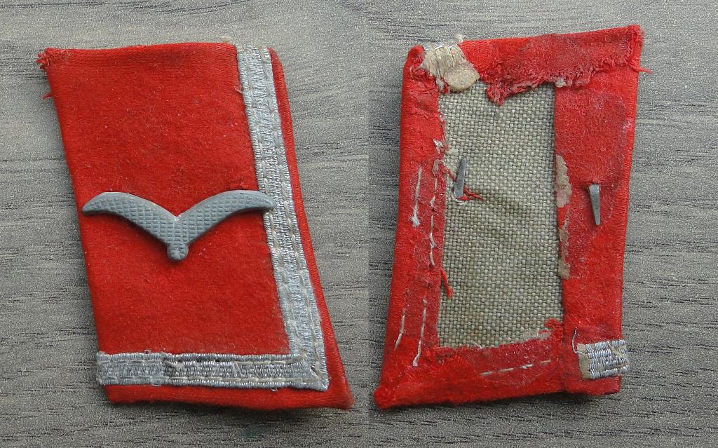 patte de col Luftwaffe Flak (simple), Collections, Enlèvement ou Envoi, Armée de terre, Emblème ou Badge