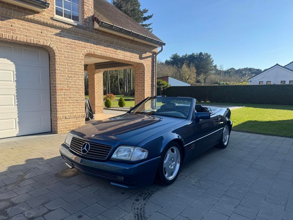 Mercedes SL500 Cabrio 1994 Hardtop Crcntrl verw zetels Leder, foto 2