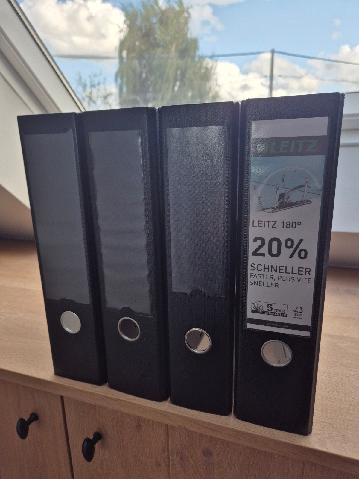 Set zwarte classeurs 4st, Ophalen