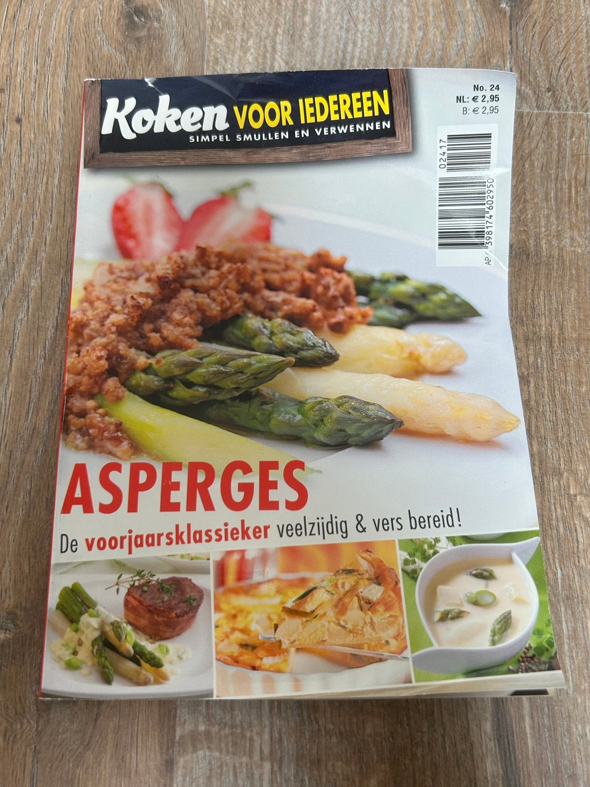 Koken voor iedereen: Asperges, Ophalen of Verzenden