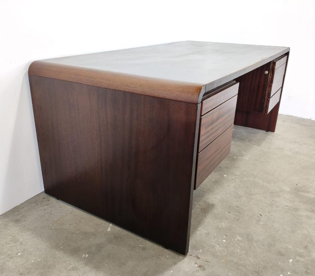 Jaren 70 palissander bureau, Huis en Inrichting, Bureaus, Vintage, Ophalen