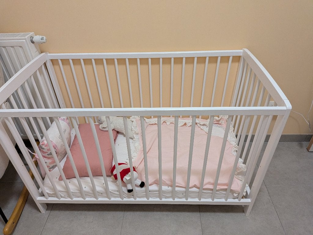 Babybedje, Ophalen, 85 tot 100 cm, Gebruikt, Minder dan 140 cm