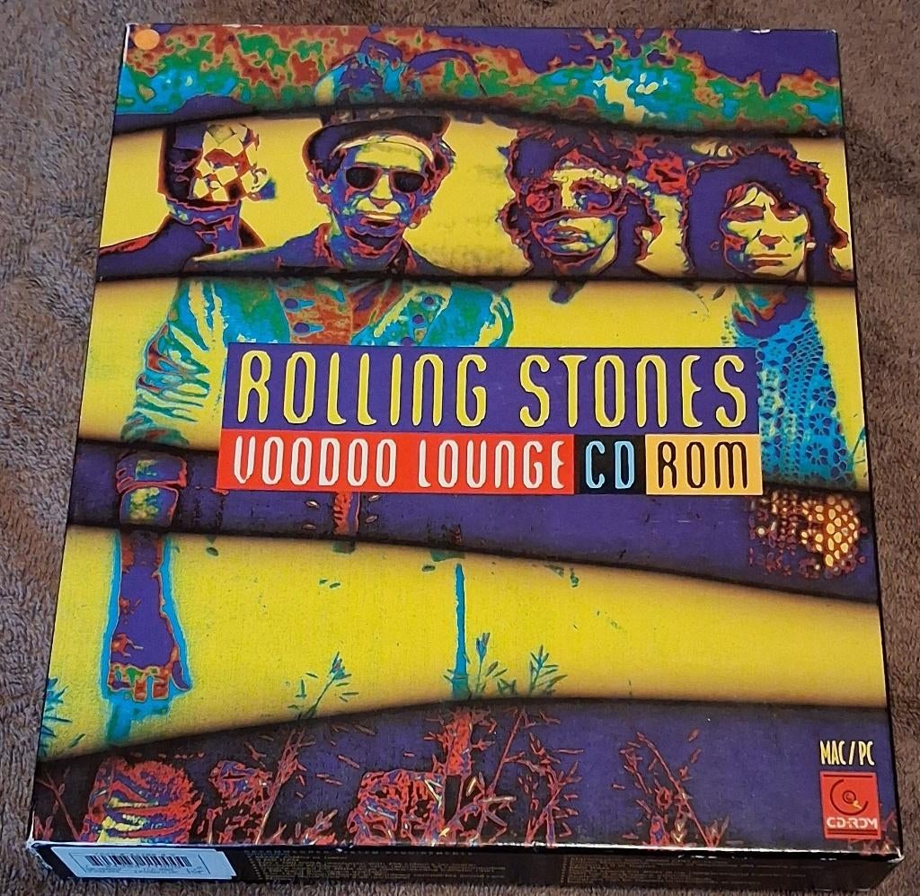 CDROM Rolling Stones Voodoo Lounge, CD & DVD, Enlèvement ou Envoi, Utilisé, Pop rock
