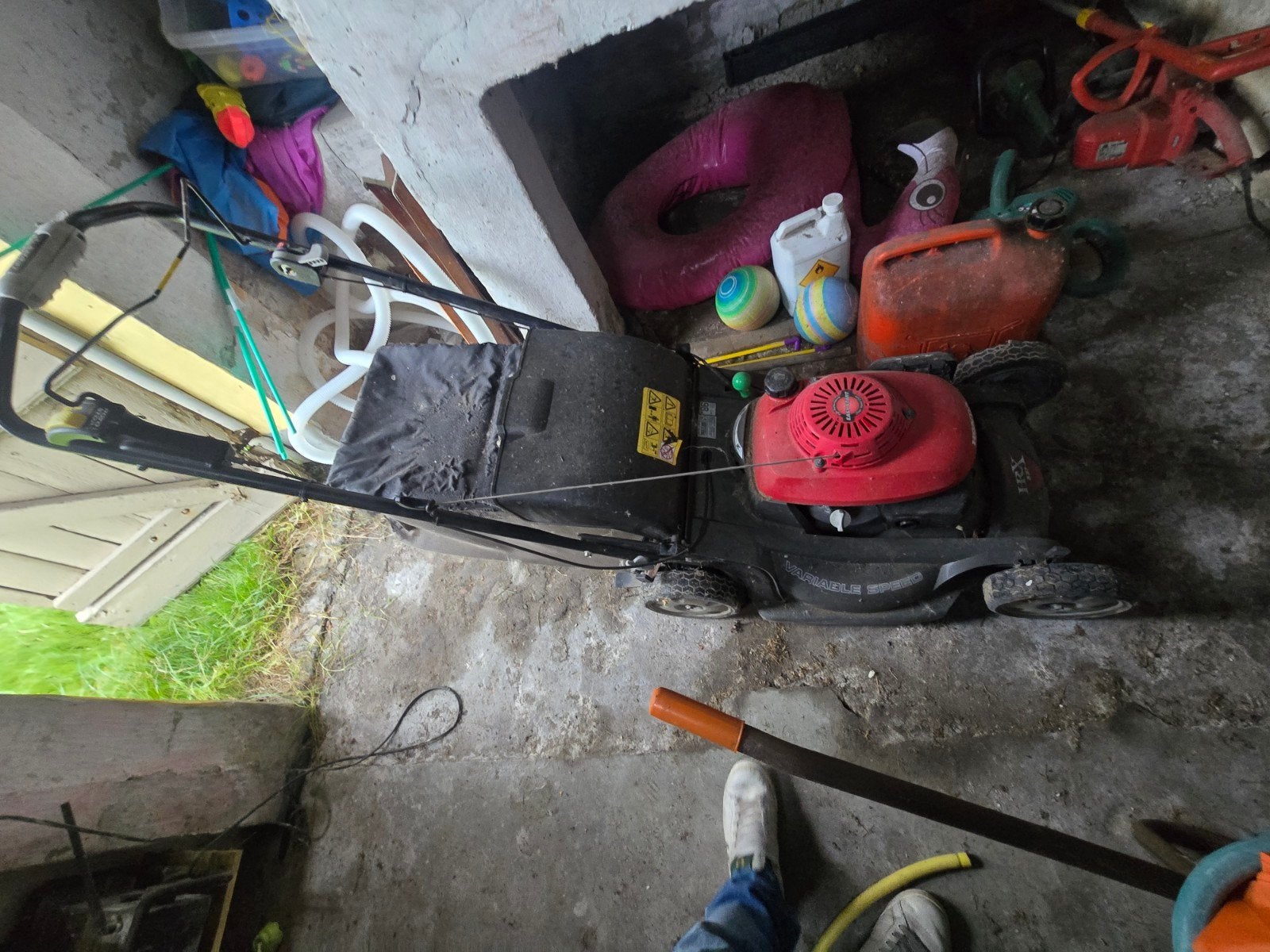 Honda HRX 537, Tuin en Terras, Ophalen