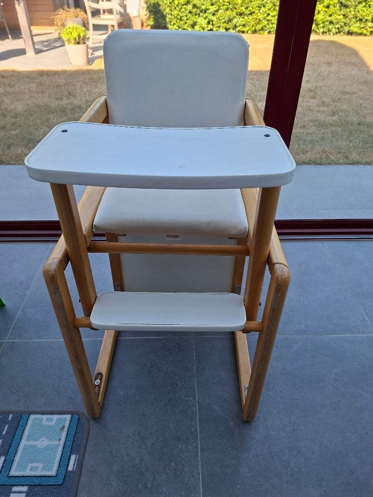 Kinderstoel voor aan tafel, Kinderen en Baby's, Ophalen, Gebruikt, Meegroeistoel, Afneembaar eetblad