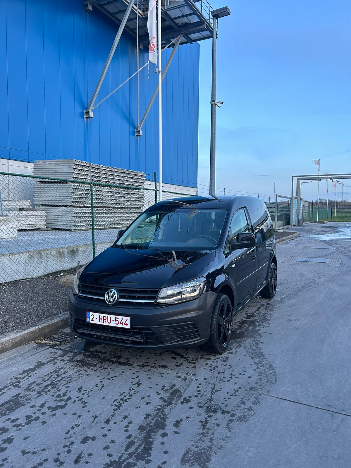 2017 Volkswagen Caddy 2.0tdi, Auto's, Stof, 4 cilinders, Volkswagen, Zwart