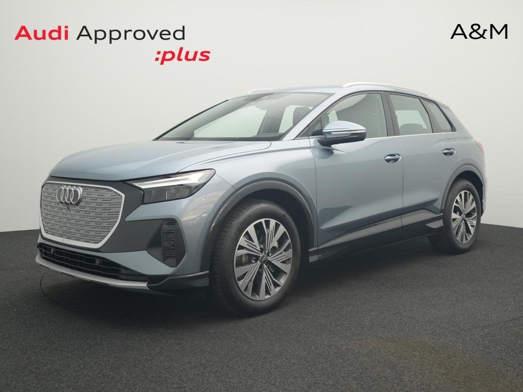 Audi Q4 e-tron Q4 e-Tron 82 kWh 45 Corporate, Auto's, Automaat, Overige modellen, Elektrisch, Zilver of Grijs