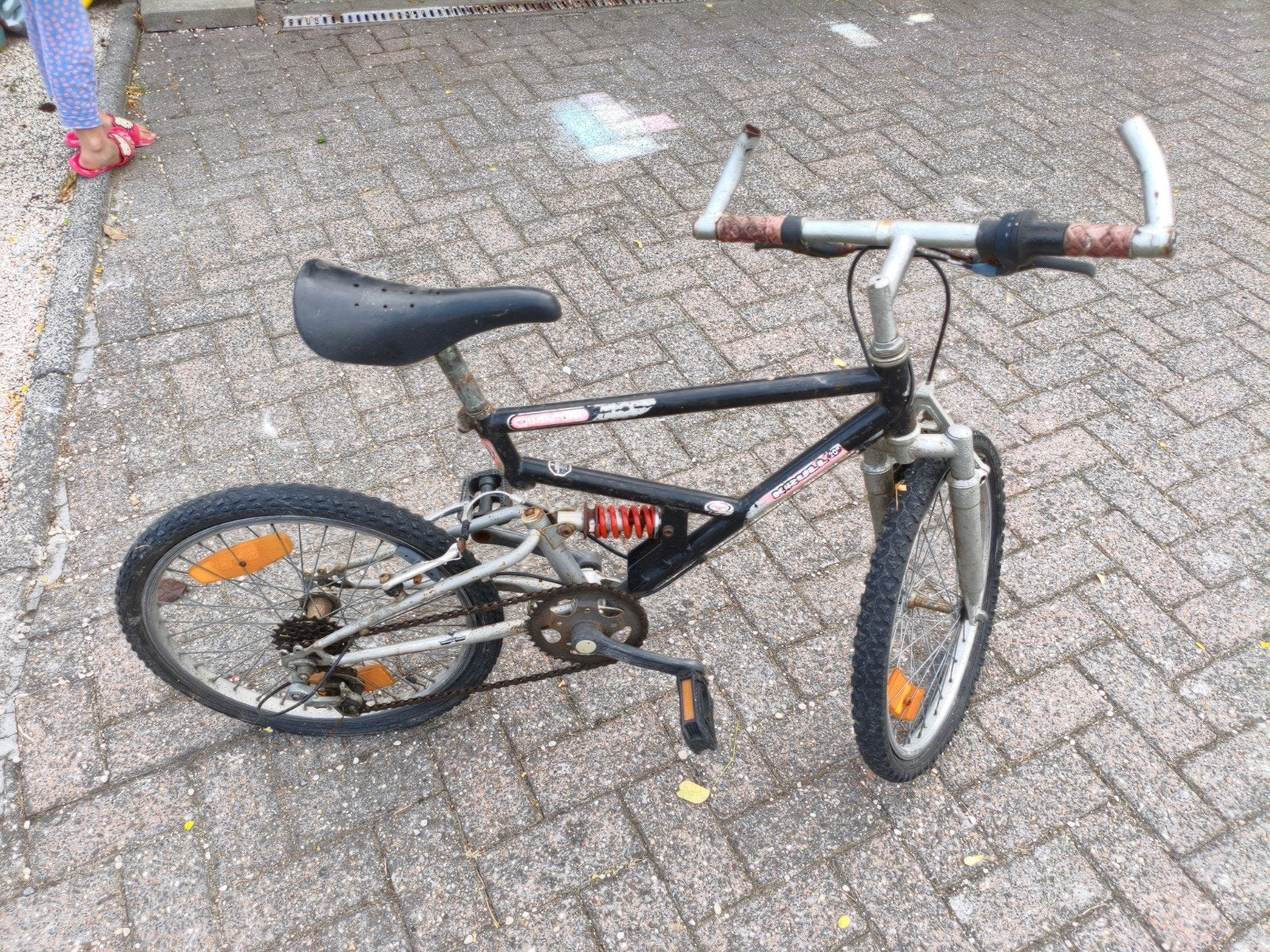 Kinder fiets, Enlèvement