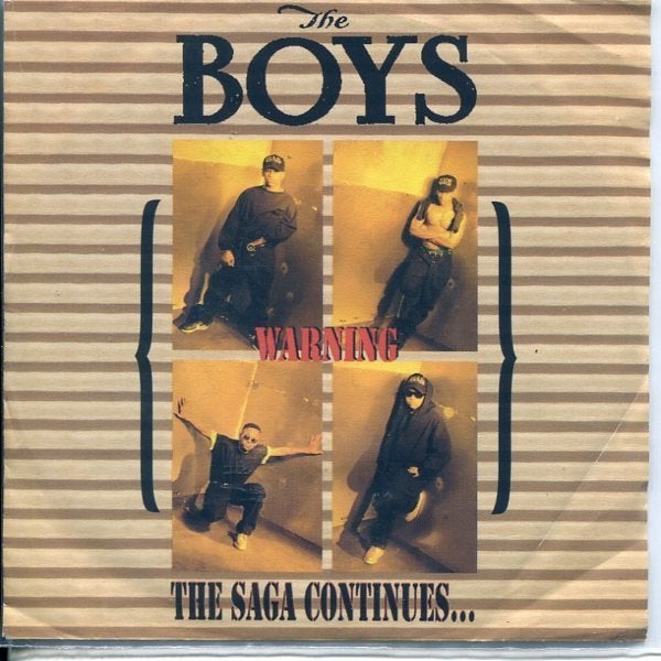 7" The Boys – {Warning} The Saga Continues ..., Cd's en Dvd's, Vinyl Singles, 7 inch, Ophalen of Verzenden, Zo goed als nieuw