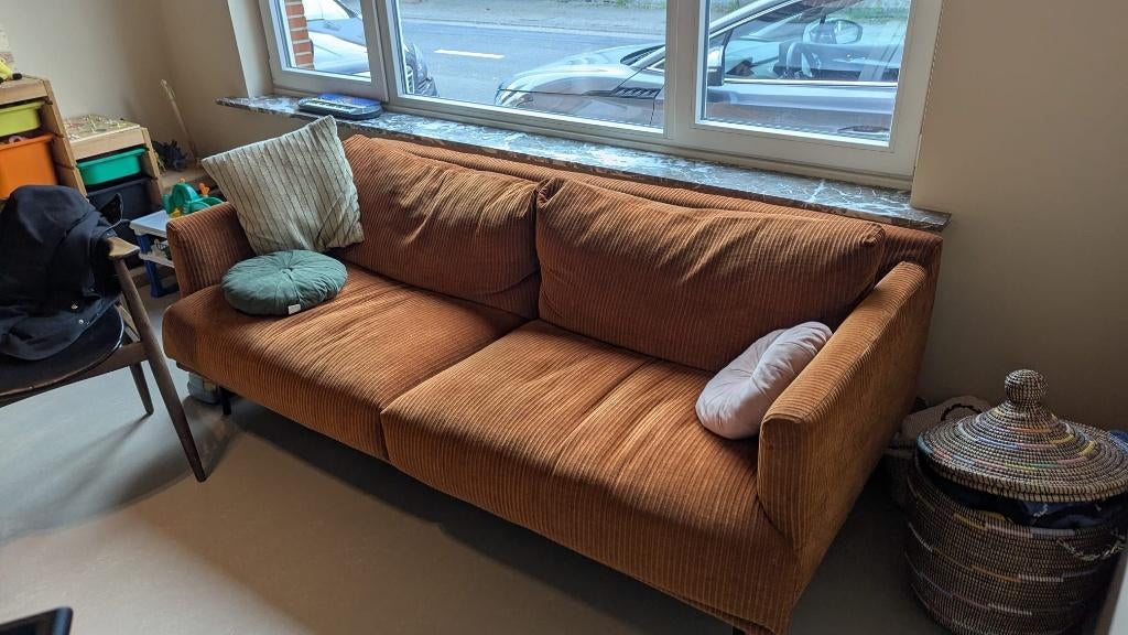 Zetel 3-zit, Ophalen, 150 tot 200 cm, Driepersoons, 75 tot 100 cm