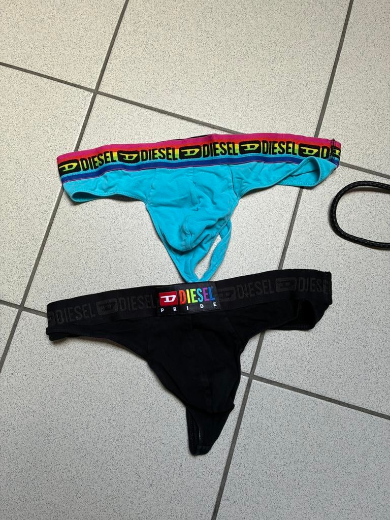 String homme diesel taille L, Enlèvement, Bleu, Autres types