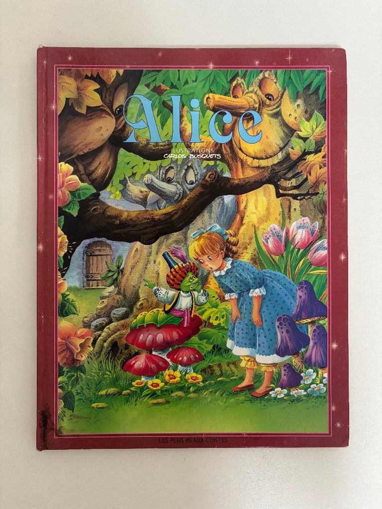 Alice au Pays des Merveilles - Carlos Busquets, Livres, Garçon ou Fille, Enlèvement ou Envoi, Utilisé, Contes (de fées)