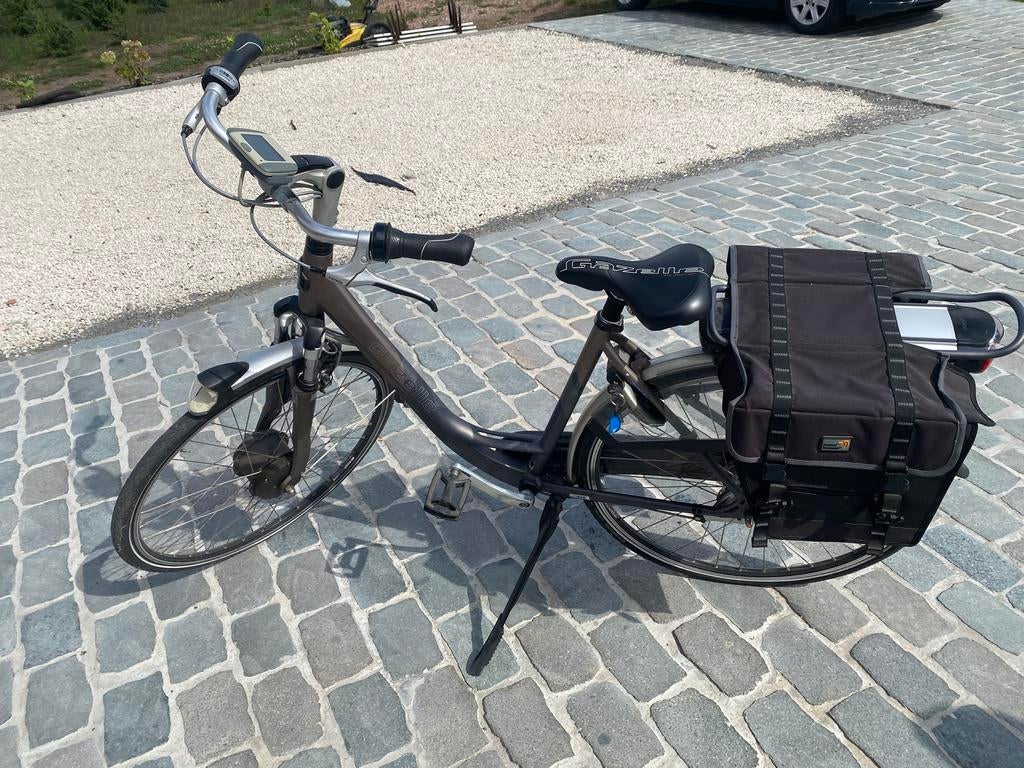 Gazelle orange elektrische damesfiets, Fietsen en Brommers, Ophalen, Zo goed als nieuw, Gazelle