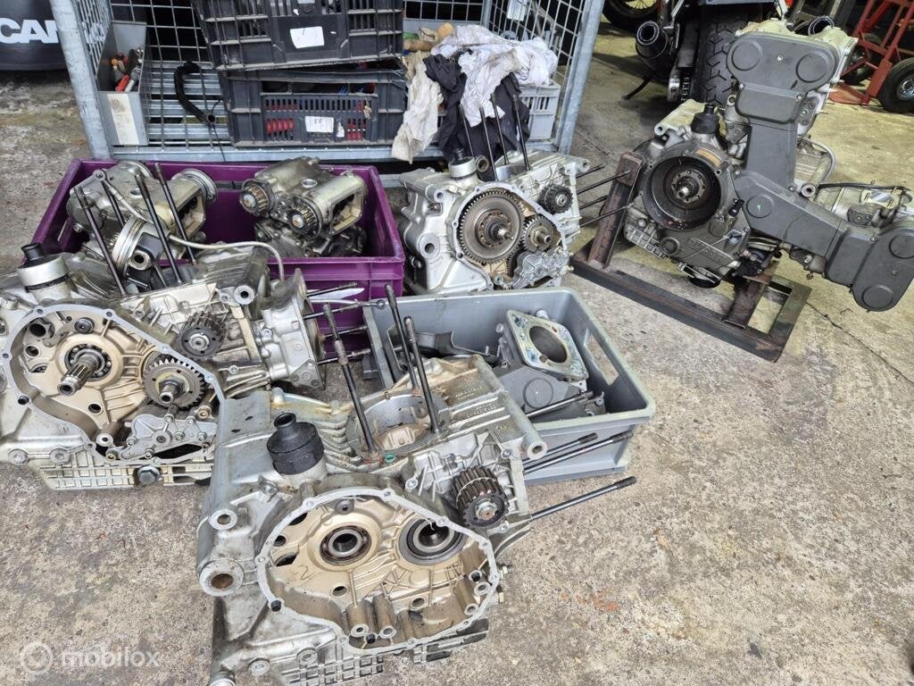 Motorblok versnellingsbak cilinders cilinderkoppen Pankl 748, Gebruikt, Factorystore.service@ducati.com, Ophalen of Verzenden