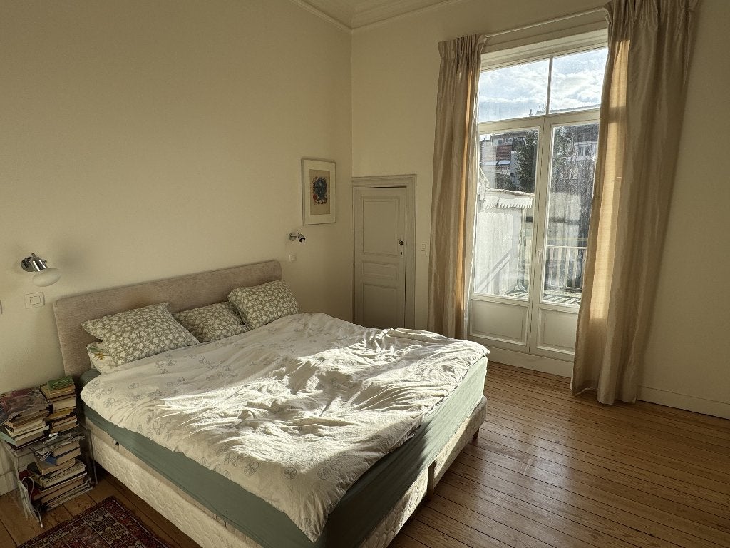 lit, Tissu, Beige, Lit classique confortable, Enlèvement
