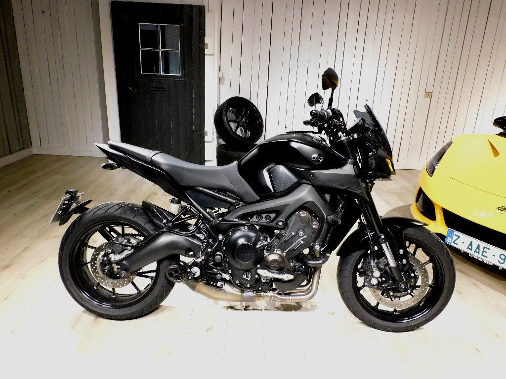 Yamaha MT-09, zwarte serie, volledige opties, garantie, Occasion, ABS, Motorrijbewijs A, Bedrijf