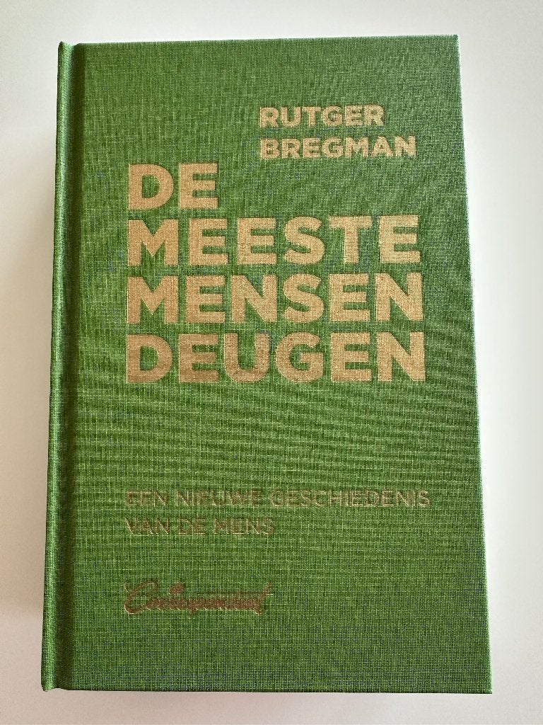 Rutger Bregman - De Meeste Mensen Deugen - Speciale Uitgave, Boeken, Ophalen of Verzenden, Nieuw, Rutger Bregman