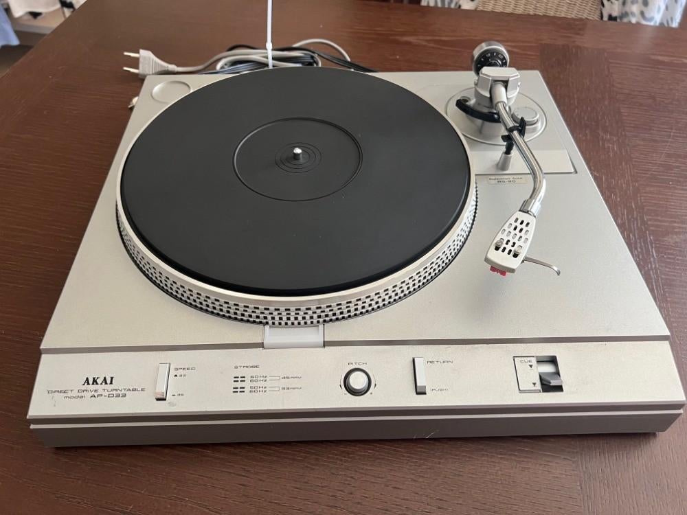 Akai AP-D33 platenspeler, Audio, Tv en Foto, Ophalen, Gebruikt, Automatisch, Platenspeler