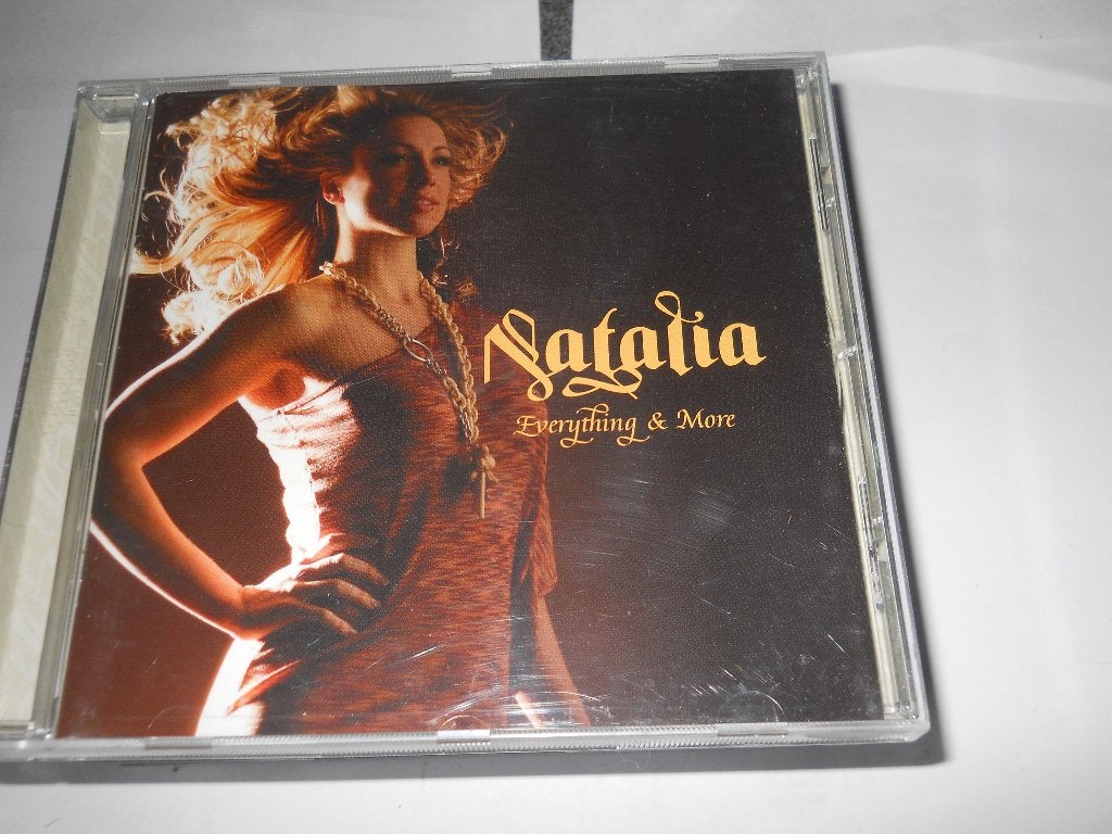 CD - NATALIA - EVERYTHING & MORE, Cd's en Dvd's, Pop, Ophalen of Verzenden, Zo goed als nieuw, Eerste persing