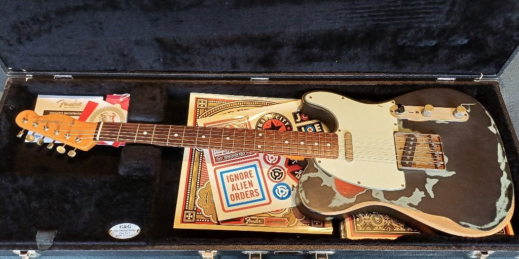 Fender Joe Strummer Signature Telecaster 2007 nieuw staat, Ophalen of Verzenden, Zo goed als nieuw, Solid body, Fender