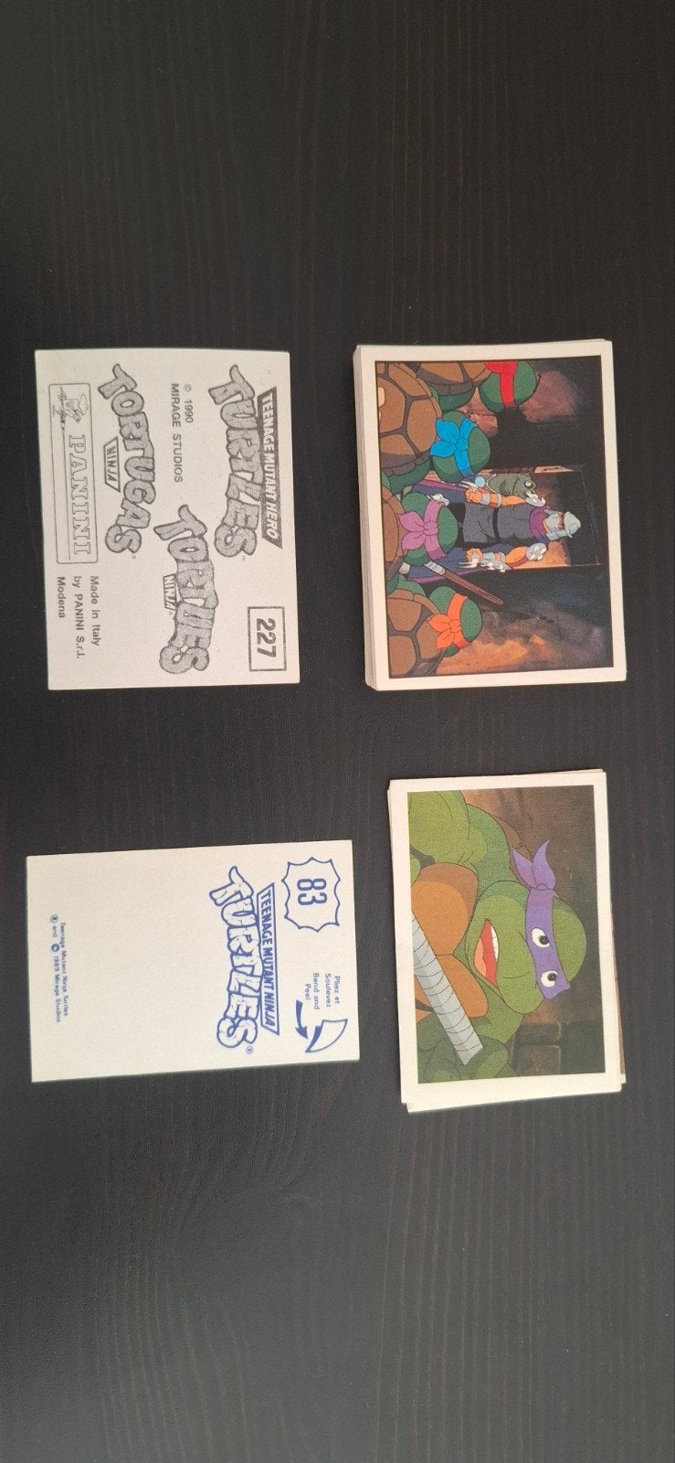 panini tortues ninja, Collections, Autocollants, Enlèvement ou Envoi