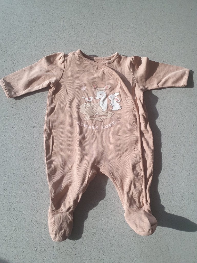 Pyjama Bambi, Kinderen en Baby's, Babykleding | Maat 62, Ophalen of Verzenden, Zo goed als nieuw, C&A, Nacht- of Onderkleding