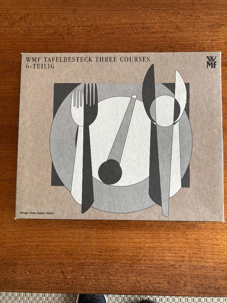 Wmf three courses bestek design peter kuster, Enlèvement, Comme neuf, Ensemble de couverts