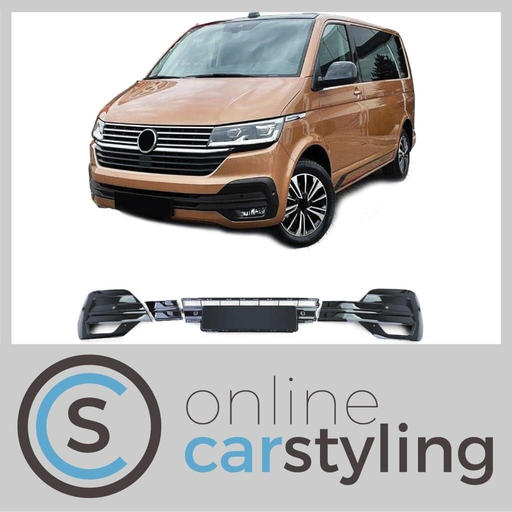 Bumpergrill VW Transporter T6.1  Glossy Black, Autos : Pièces & Accessoires, Neuf, Volkswagen, -, -